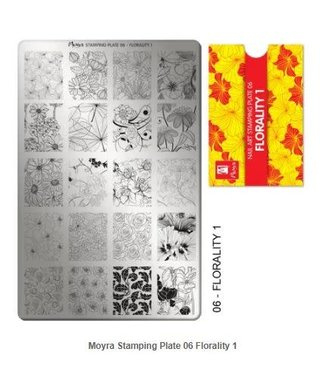 Moyra Stamping Plaat 06 Florality 1