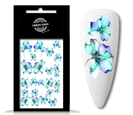 Waterdecals Flower Garden 06