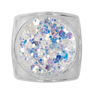 Magnetic Clear Inlay Silver White 118926