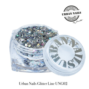 Urban Glitter Line UNG zilver 2