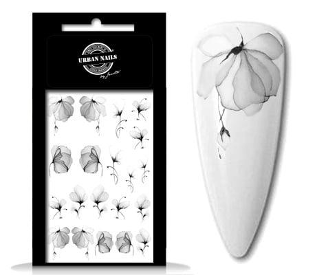 Waterdecals Flower Garden 02