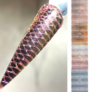 Design Sticker B066 roze hologram