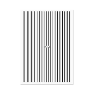 Nail Art Strips 14 Black