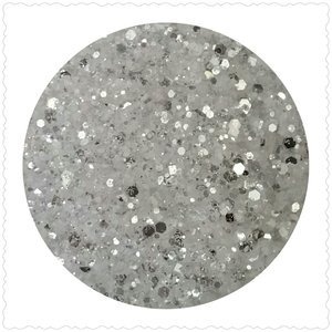 Glitter Line UNG wit met zilver 6