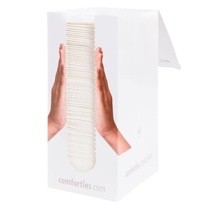 Dental towels Wit Comforties 100 stuks in een handige dispenserdoos