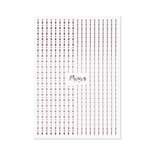Moyra Nail Art Strips Dots No. 03 Rose Gold