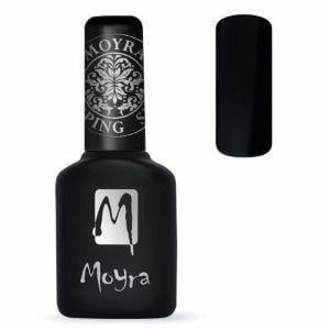 Moyra Foil Polish For Stamping Black 10 ml fp 01 Droogt aan de lucht.