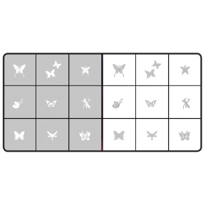Airnails masking Butterfly Colection 289698