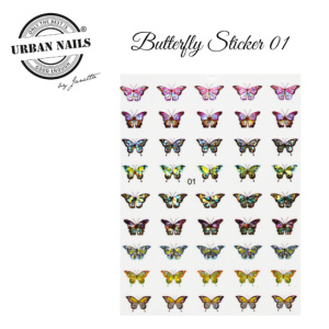 Urban Nails Butterfly Stickers 01