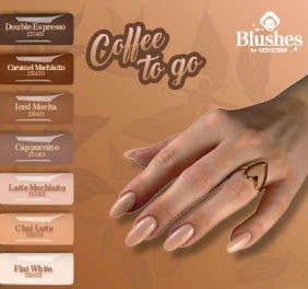 Magnetic Blush gel Coffee To Go Collection 7 kleuren 15 ml