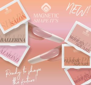 Magnetic Shape íts 6 dozen van 120 stuks Salon-Ballerina-Modern Almond-Classic Square-Almond-Modern Square