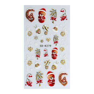 Nail Art sticker Winter 03   K 279