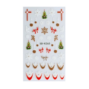 Nail Art sticker Winter 06  K263