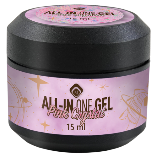 105101 All-In One Gel Pink Crystal