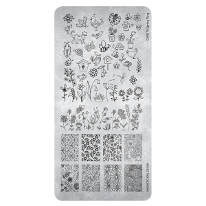 Magnetic Stamping plate 79 Spring Fling 118682