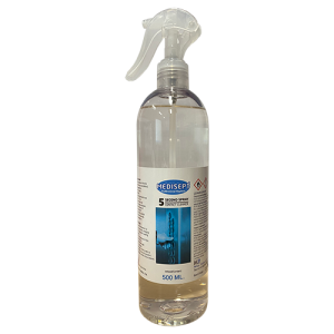 Medisept 5 Second Spray 500ml voor harde oppervlakken.