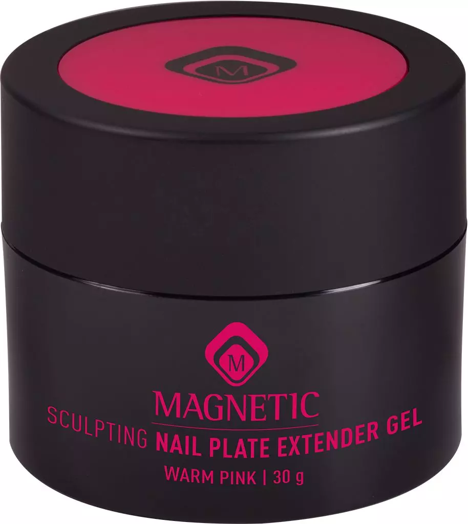 Magnetic Sculpting Nail Plate Extender Warm pink 30 gr Item No. 104180