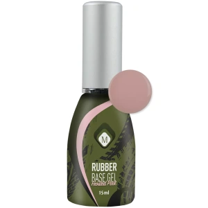 Magnetic Rubber Base Frosted Pink in flesje 15 ml 104402