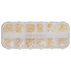 Magnetic Inlay Jewels Gold in Box 117025