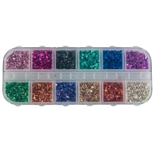 Magnetic Mixed Inlay Crunch 117028 12 prachtige kleuren in een handig doosje.