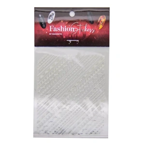 Magnetic Fashion Stickers Silver - Graphic 117040