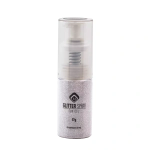 Glitter Spray White 118065