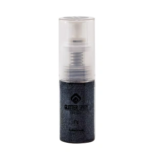 Glitter Spray Steel Black 118082