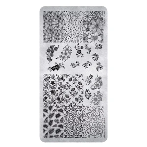 Magnetic Stamping Plate Floral 118602 Card 3
