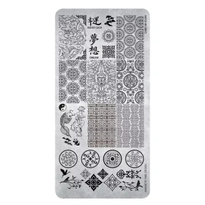 Magnetic stempel plaat Asian Style 118611 Card 8
