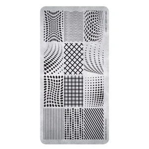 Magnetic stempel Plate 17 Dots and Lines 118620