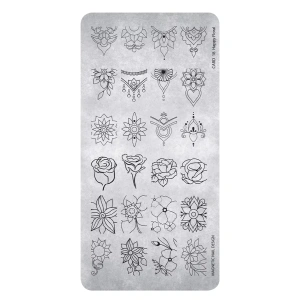 Magnetic Stamping Plate Happy Floral. 118621 Card 18