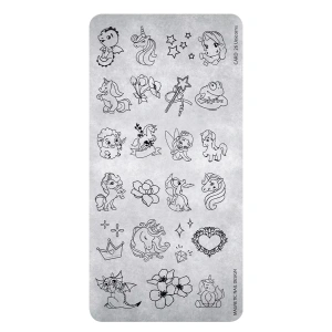 Magnetic Stamping Unicorns 118628 Card 26