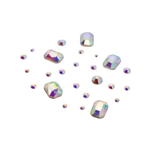 Magnetic Rhinestone Mix Square 20 pcs 118916