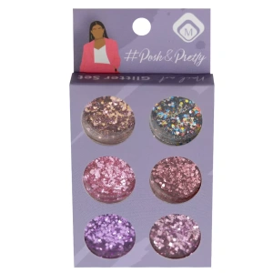 Magnetic Posh & Pretty Glitter Set 118973 6 Glitters