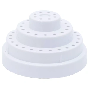 Magnetic Bit holder Wit met deksel en logo voor 48 stuks 193093