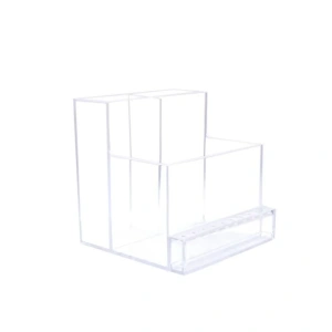 Shape It Up Portable e-File Drill Bit Storage Organizer Clear: