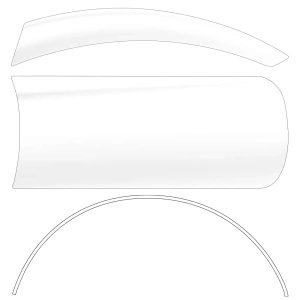 A curve num 1 50 pcs