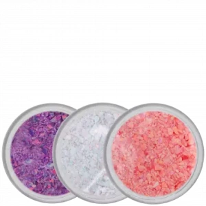 Magnetic Opals set van 8 kleuren White-purple-orange-blue-Red-Sea blue-Light Blue-Dark Purple