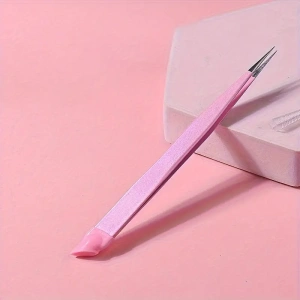Fine Point Tweezers pink
