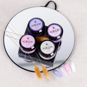 Magnetic All in One Hard Gel set van 4 stuks